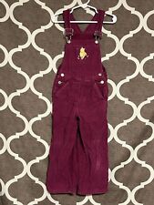 Vintage Disney Winnie The Pooh Overalls Embroidered Youth Size 4T picture