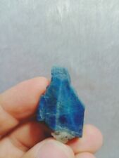 68.0 Ct Beautiful Natural Fantastic Blue Color Sapphire Crystal From Afghanistan picture