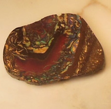 91.8 ct Insane Pattern Australian Koroit Boulder Opal Slab Museum Piece (VIDEO) picture