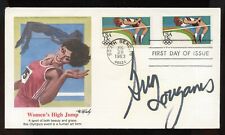 Greg Louganis signed autograph American Olympic Diver LGBT Activist Author FDC picture