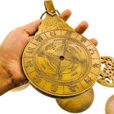 Vintage Brass Astrolabe 8