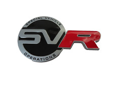 New Range Rover Sport SVR Special Operations Badge picture