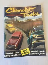 Super Rare 1954 1955 First Series Chevrolet Truck Turn Signal Installation Book picture