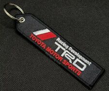 TOYOTA MOTOR SPORTS TRD RACING TACOMA TUNDRA 4RUNNER KEYCHAIN DOUBLE SIDED  picture