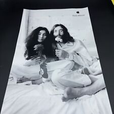 Vintage 2000 Apple 'Think different' Poster John Lennon and Yoko Ono 11