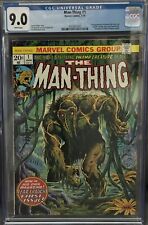 Man-Thing #1 - Marvel Comics 1974 CGC 9.0 2nd appearance of Howard the Duck picture