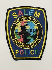 SALEM MASSACHUSETTS Autism Awareness Police Patch picture