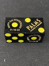 PALMS 2003 2nd Anniversary special edition LAS  VEGAS CASINO DICE picture