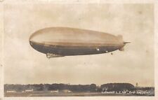 G80/ Interesting RPPC Postcard c1910 Graf Zeppelin Blimp Airship Germany 8 picture