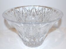 EXQUISITE LARGE WATERFORD CRYSTAL BEAUTIFULLY CUT FLARED 10