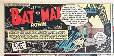 RARE - BATMAN & ROBIN - Sunday Page #71 - 3/11/1945 - BOB KANE picture