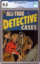 All True Detective Cases #2 CGC 4.5 1954 4369208024 picture
