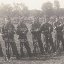 Vintage 1910s RPPC WWI Swiss Army Soldier Group Photo Postcard Switzerland #3 picture