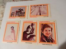1979 SUPERSISTERS 5 card lot CATHY CARR Robin Morgan LESLIE UGGAMS Super Sisters picture