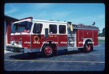FermiLab Batavia IL 1989 Emergency One pumper Fire Apparatus Slide picture