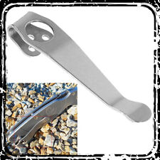Titanium Deep Carry Pocket Clip (NO KNIFE) For Spyderco Knife PM2, Delica more picture