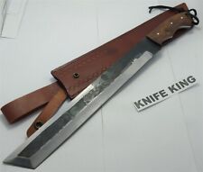 Custom Hand Crafted Knife king's Spring Steel Tanto hunter Sword picture