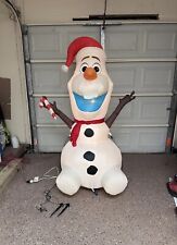 Gemmy Frozen 6-ft Lighted Frozen Olaf The Snowman Christmas Inflatable picture