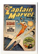 Captain Marvel Adventures 98 VG Mr. Tawny Appearance Fawcett Publications 1949 picture