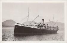 RPPC Postcard Ship SS Aleutian  picture