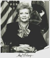 “7th Secretary of Energy” Hazel R. O'Leary Hand Signed 8X10 B&W Photo picture