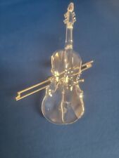 SWAROVSKI VIOLIN WITH BOW AND STAND - RETIRED picture