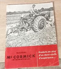 Mc Cormick Tractor Catalog 60s - 32 Pages picture