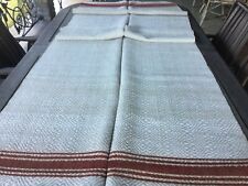 Hand Woven Hemp Linen Fabric Homespun European Textile Antique Rustic Primitive picture