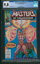 Masters of the Universe #1 CGC 9.8 White Pages Marvel Comics 1986 He-Man picture