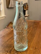 Vintage rare LIME COLA 7ou soda bottle embossed nice condition 1940s-50s picture