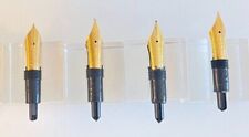 Choose 1  Osmiroid 22 CT Gold Fountain Pen Nib EX FINE, F or MED Soft, FINE Hard picture