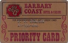 Barbary Coast Casino - Las Vegas, NV - Special Issue Priority Card picture