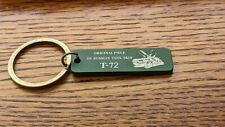 GREEN T-72 Made in Russia Recycled in Ukraine, Tank Skin Keychain brand new picture