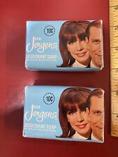 2 Unopened Bars Of Vintage 1970’s Jergens Deodorant Soap, NOS picture