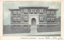Wilson Hall, Kansas City University, Kansas City, MO., early postcard, unused picture