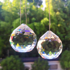2PC Austrian Crystal Chandelier Suncatcher 40MM Fengshui Prism Ball Pendant DIY picture