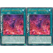 2x NETWORK NUMBERON • (Network Number) • Rare Gold • MGED IT087 • Unl • YUGIOH picture