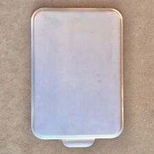 VTG FOLEY Snap-On 13x9” Cake Pan LID COVER ONLY 13.5 X 9.75” Silvertone Aluminum picture