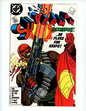Superman #4 Comic Book 1987 NM- 2nd Series DC 1st App Bloodsport Comics Direct picture