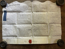 Vellum Indenture 1762 Lease Of Land To Richard Parry Price Bryn-Y-Pys        #LJ picture