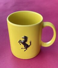Genuine Ferrari Coffee Cup Mug Tea Yellow Exclusively at Ferrari Store picture