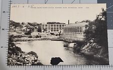 Vintage Postcard - Central Maine Power Station Kennebec River Skowhegan Maine ME picture