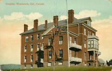 Postcard; Hospital, Woodstock Ontario Canada, Posted 1913 picture