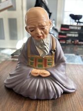 Kyoto Classic Prying Monk figurine Classic Asian Made In Japan Vintage picture