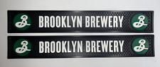 Brooklyn Brewery Rubber Bar Mat Set of 2 Brand NEW Very Rare Craft Beer  picture