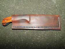Custom Handmade 1095 Steel Hunting Knife with Iron Wood Handle  picture