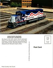 Arkansas(AR) Little Rock United Way Locomotive SD40-2 Number 3300 VTG Postcard picture
