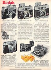 1964 Vintage Ad Kodak Instamatic Retina Reflex Motormatic Retinette Cameras picture
