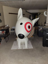 Gigantic Bullseye Target Dog Statue Store Display Bull Terrier Sculpture picture
