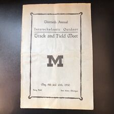 Interscholastic Track and Field Meet Ferry Field Ann Arbor Michigan MI 1930 picture